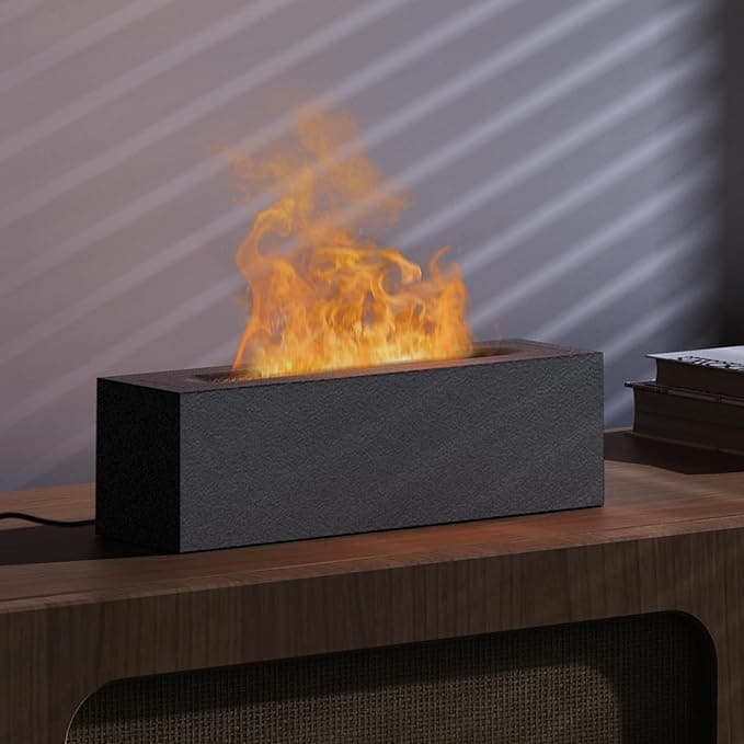 Diffuser d'huiles essentielles effet flamme