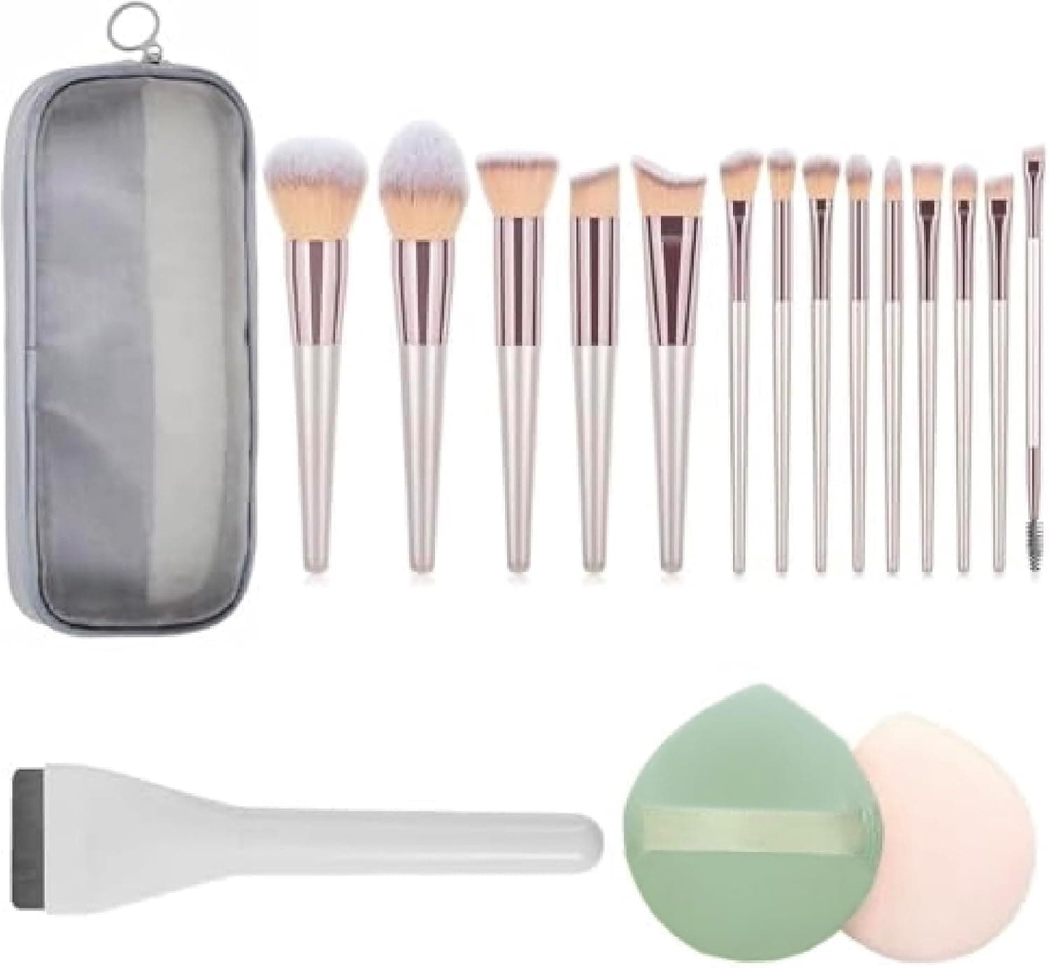 Set pinceaux maquillage basique